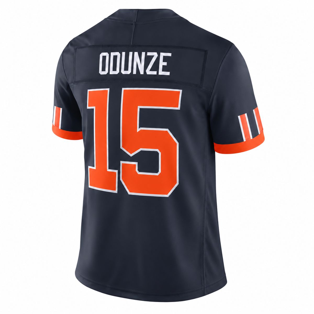 Men's Rome Odunze #15 Navy Chicago Bears 2026 Rivalries Collection Stitched Limited Football Jersey