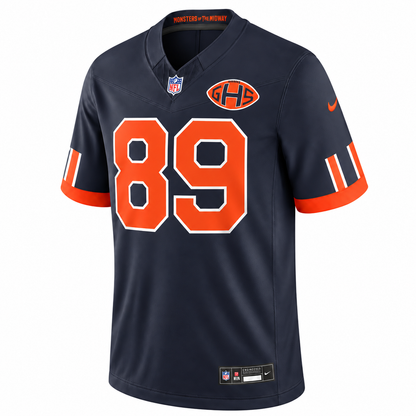 Men's Mike Ditka #89 Navy Chicago Bears 2026 Rivalries Collection Stitched Limited Football Jersey
