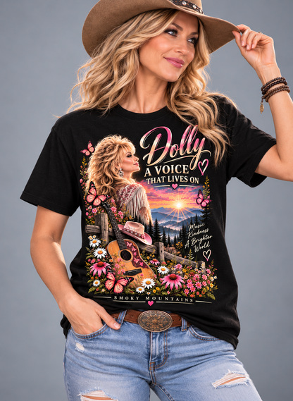 Forever in Our Hearts – A Voice That Lives On Country Tribute Tee