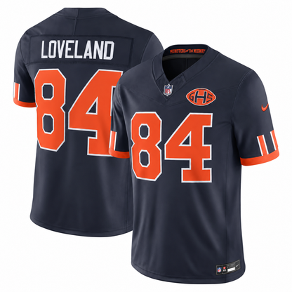 Men's Chicago Bears 2026 Rivalries Collection Stitched Limited Jersey - Navy
