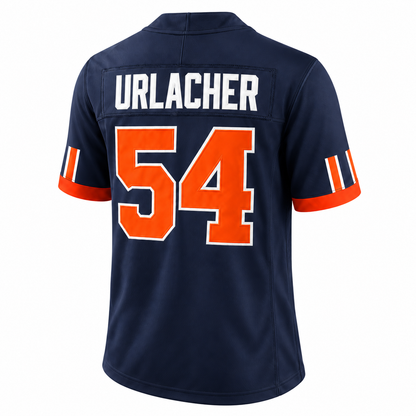 Men's Brian Urlacher #54 Navy Chicago Bears 2026 Rivalries Collection Stitched Limited Football Jersey