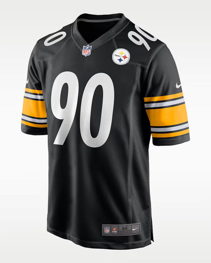 Pittsburgh Steelers T.J. Watt Black Game Football Jersey