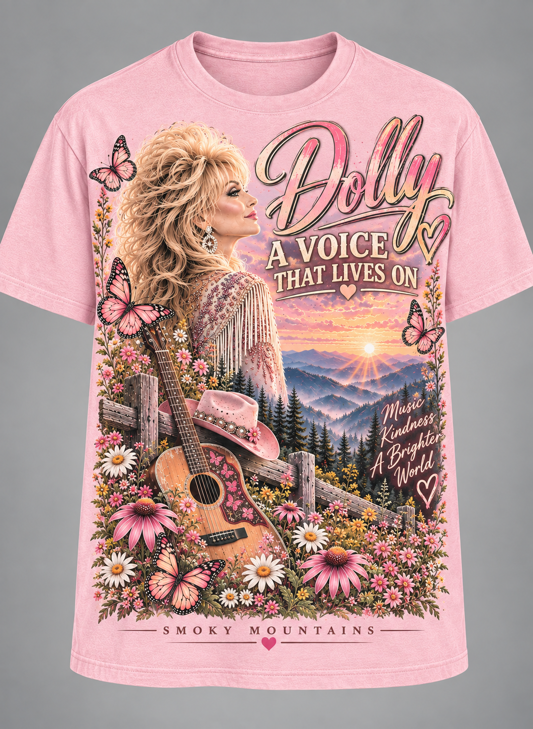 Forever in Our Hearts – A Voice That Lives On Country Tribute Tee