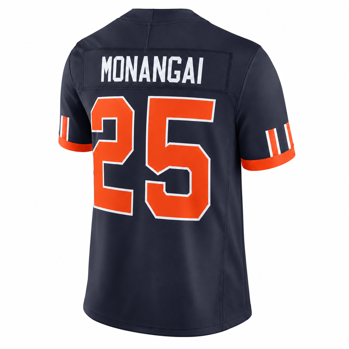 Men's Kyle Monangai #25 Navy Chicago Bears 2026 Rivalries Collection Stitched Limited Football Jersey