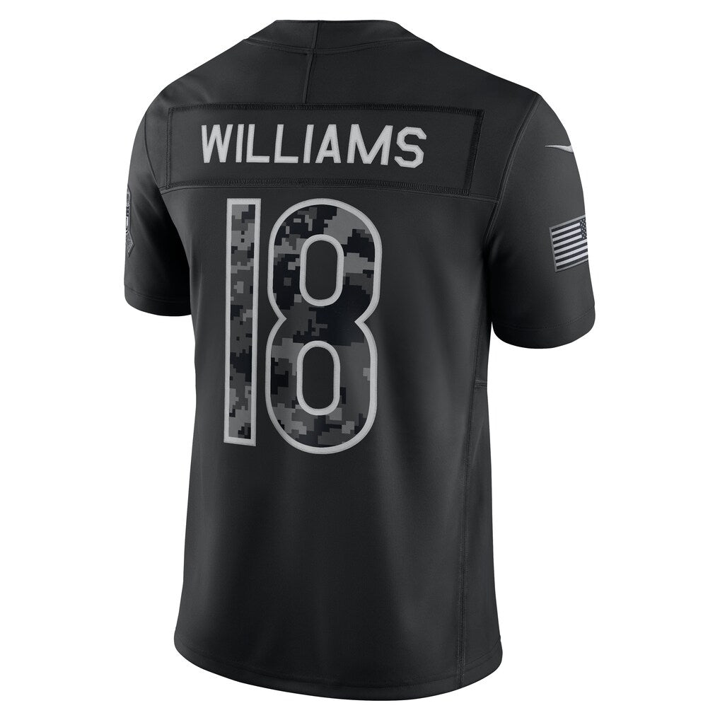 Men's Caleb Williams Chicago Bears 2026 Rivalries Collection Stitched Limited Jersey - Navy