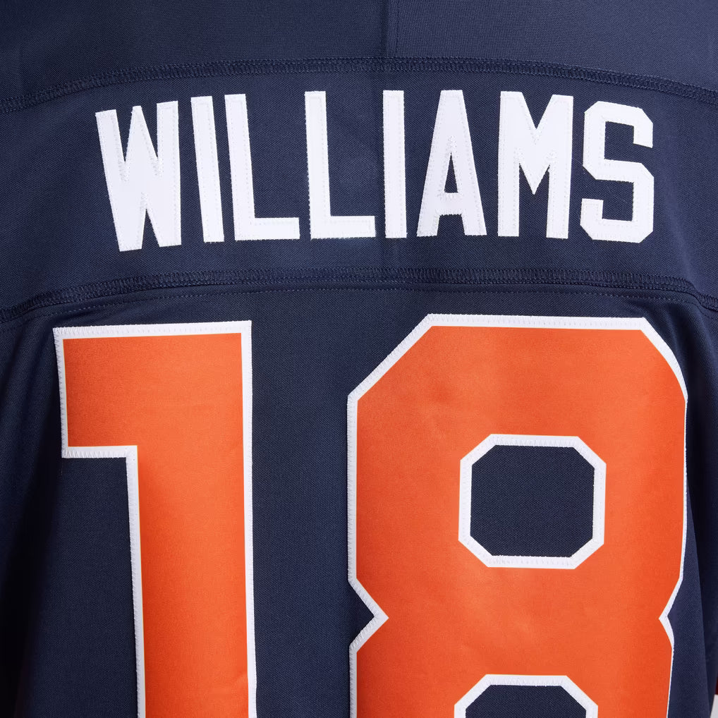 Men's Caleb Williams Chicago Bears 2026 Rivalries Collection Stitched Limited Jersey - Navy