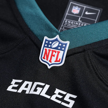 Men's DeVonta Smith Black Philadelphia Eagles Alternate Game Jersey
