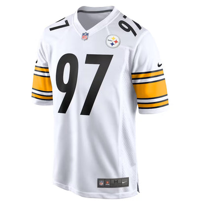 Pittsburgh Steelers Cameron Heyward White Road Game Jersey - Men's